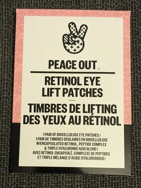 Peace Out Retinol Eye Lift Patches Trial